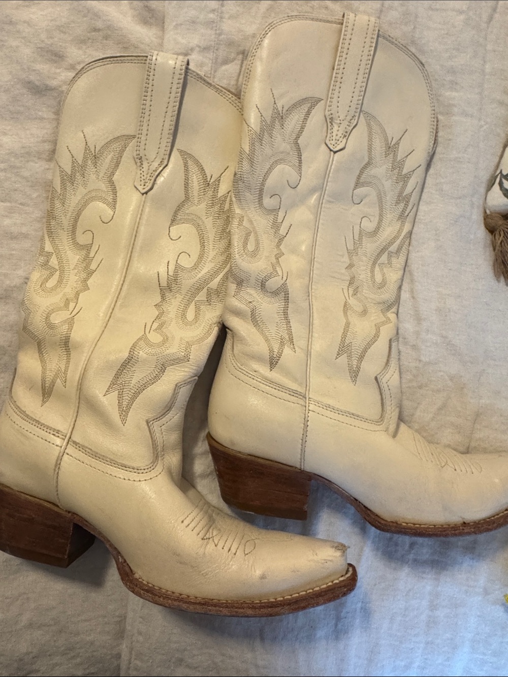 Freebird Woodland Women's Cream Western Cowboy Boots